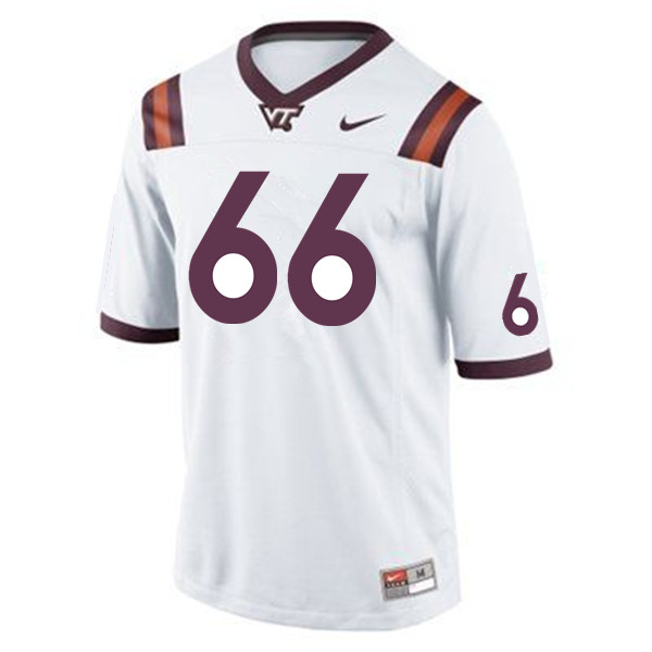 Men #66 Louis Mihota Virginia Tech Hokies College Football Jerseys Sale-Maroon
